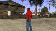 CJ в футболке (K Rose) для GTA San Andreas миниатюра 4
