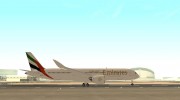 Airbus A350-900 Emirates для GTA San Andreas миниатюра 4