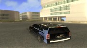 Chevrolet Suburban FBI для GTA San Andreas миниатюра 5