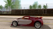Bugatti Veyron 16.4 Concept para GTA San Andreas miniatura 2