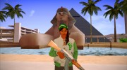 Fam Girl(GTA 5) для GTA San Andreas миниатюра 1