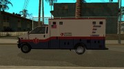 MRSA Ambulance из GTA V для GTA San Andreas миниатюра 4