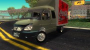 ГАЗель 33023 Coca-Cola для GTA 3 миниатюра 1