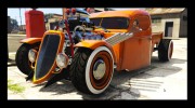 1936 Ford Pickup Hotrod Style for GTA 5 miniature 1