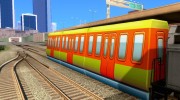 Пассажирский поезд 1 из Subway Surfers для GTA San Andreas миниатюра 1