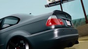 BMW M3 E46 для GTA San Andreas миниатюра 6