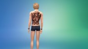 Мужской тату сет para Sims 4 miniatura 1