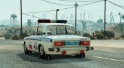 VAZ-2106 Police para GTA 5 miniatura 2