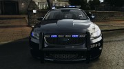 Ford Taurus 2010 Atlanta Police [ELS] for GTA 4 miniature 9