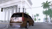Cadillac Escalade ESV 2012 para GTA San Andreas miniatura 2