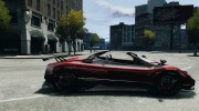 Pagani Zonda Cinque Roadster для GTA 4 миниатюра 5