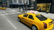 Cadillac CTS-V Taxi para GTA 4 miniatura 3
