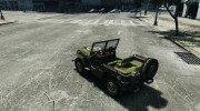 Jeep Willys для GTA 4 миниатюра 3