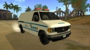 Ford E-350 Police para GTA San Andreas miniatura 2