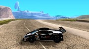 Lamborghini Gallardo LP560-4 GT3 V2.0 para GTA San Andreas miniatura 2