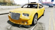 Chrysler 300c Taxi v.2.0 для GTA 4 миниатюра 1