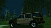 RCSD Red County Sheriff Department Jeep Cherokee 1992 для GTA San Andreas миниатюра 4