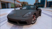 2017 Porsche Boxter S для GTA San Andreas миниатюра 1