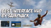 BEST Interface HUD by SampHack HD для GTA San Andreas миниатюра 1