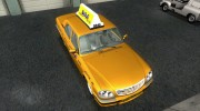 ГАЗ 31105 Такси для GTA San Andreas миниатюра 3
