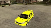 Dacia Sandero Speed Taxi para GTA San Andreas miniatura 1