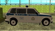 Lada 4x4 21310-59 Urban 2016 Полиция para GTA San Andreas miniatura 2