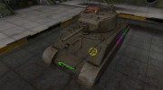 Качественные зоны пробития для M4A3E2 Sherman Jumbo для World Of Tanks миниатюра 1