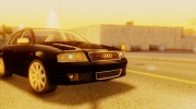 Audi RS6 C5 (HQLM, SA Plates) для GTA San Andreas миниатюра 11