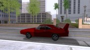 Dodge Charger Daytona Форсаж 6 para GTA San Andreas miniatura 2