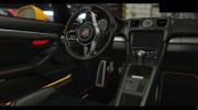 2016 Porsche Cayman GT4 v1.0 для GTA 5 миниатюра 9