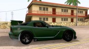 Dodge Viper SRT-10 ACR TT Black Revel для GTA San Andreas миниатюра 2