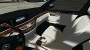 Mercedes-Benz S63 AMG para GTA 4 miniatura 7