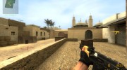 AK-47 With Light Wood (Fixed World Model Textures) para Counter-Strike Source miniatura 2