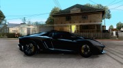 Lamborghini Aventador LP700-4 2012 для GTA San Andreas миниатюра 5