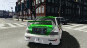 Mitsubishi Lancer Evolution IX RallyCross для GTA 4 миниатюра 4