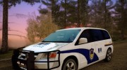 2008 Dodge Caravan China Police для GTA San Andreas миниатюра 1