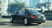 2016 Mercedes-Benz Maybach S600 for GTA 5 miniature 2