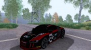 Audi R8 custom for GTA San Andreas miniature 9