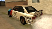BMW M3 E30 Racing Version для GTA San Andreas миниатюра 4