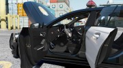 2016 Mercedes-Benz CLA 45 AMG Shooting Brake POLICE para GTA 5 miniatura 7