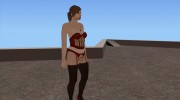 Female GTA V Online (Be My Valentine) для GTA San Andreas миниатюра 4