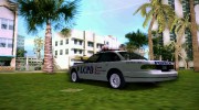 GTA IV Police Cruiser для GTA Vice City миниатюра 2