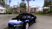 Audi R8 4.2 FSI for GTA San Andreas miniature 1