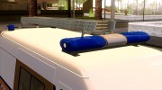Ford Transit МЧС для GTA San Andreas миниатюра 4