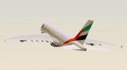 Airbus A380-800 Emirates для GTA San Andreas миниатюра 18