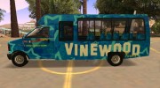 Vinewood VIP Star Tour Bus из GTA V для GTA San Andreas миниатюра 2