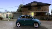 Fiat 500 C para GTA San Andreas miniatura 5