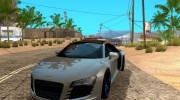 Audi R8 V10 TT Black Revel для GTA San Andreas миниатюра 1