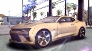 Chevrolet Camaro SS 2016 для GTA San Andreas миниатюра 6
