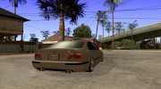 BMW E39 M5 Sedan для GTA San Andreas миниатюра 4